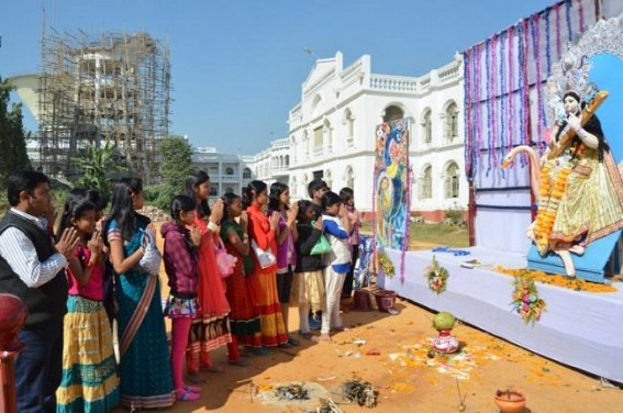 Saraswati Puja celebrated in Tripura